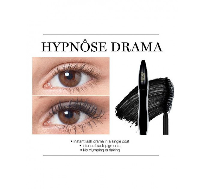 Тушь для ресниц Lancome Hypnose Mascara Volume Sur Mesure - # 01 Noir Hypnotic 6.2ml/0.2oz